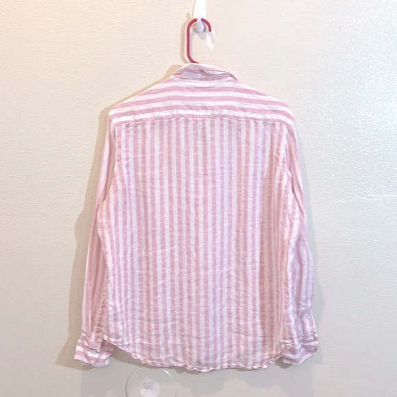 Frank & Eileen Barry Button Up Shirt Pink size small - Picture 2 of 8